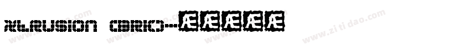 Xtrusion (BRK)字体转换